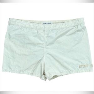 Vintage Stone Island Beige Cotton Shorts (Size 52)